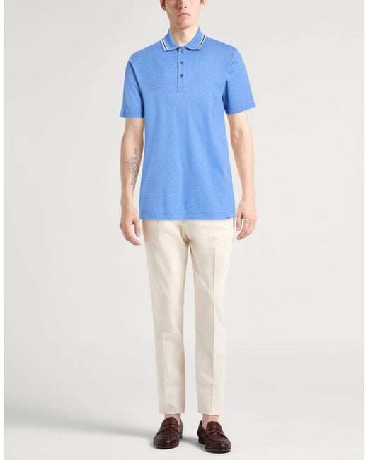 Paul & Shark Blue Polo Shirts for men