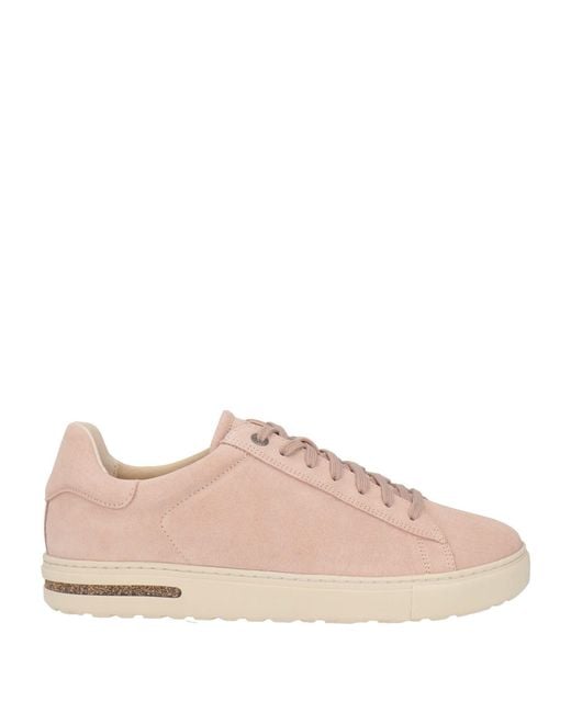Birkenstock Pink Sneakers Leather