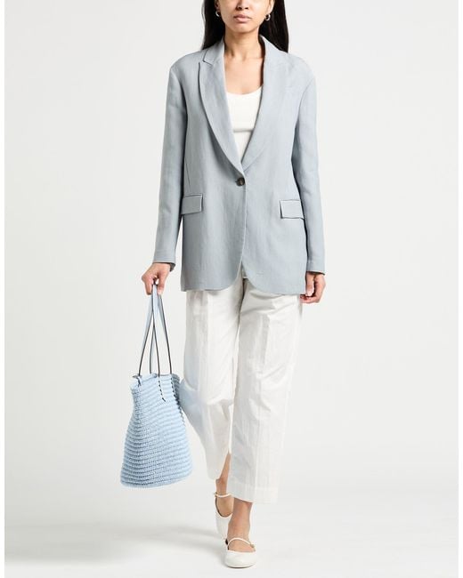 Brunello Cucinelli Blue Blazer