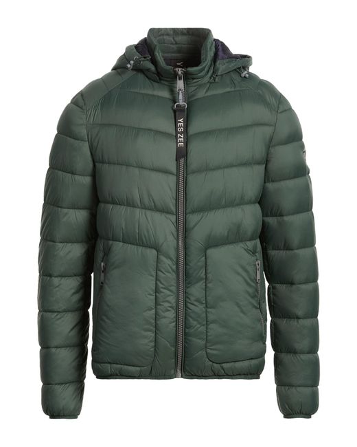 Yes Zee Green Puffer for men