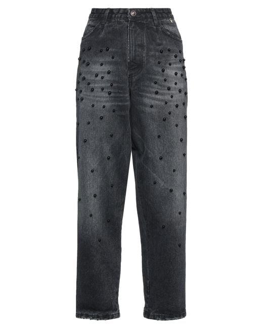 Pantalon en jean Souvenir Clubbing en coloris Gray