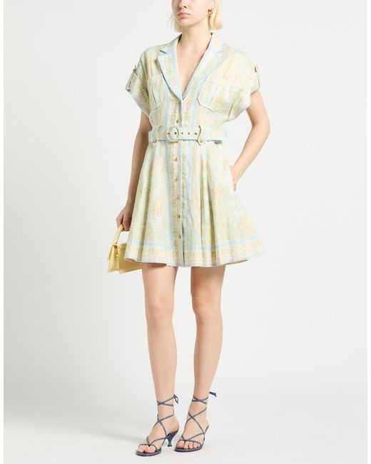 Zimmermann White Mini Dress