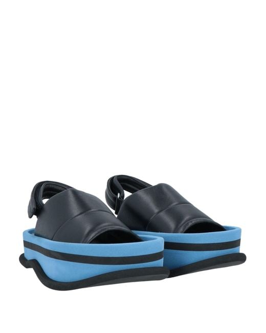 Dries Van Noten Blue Sandals