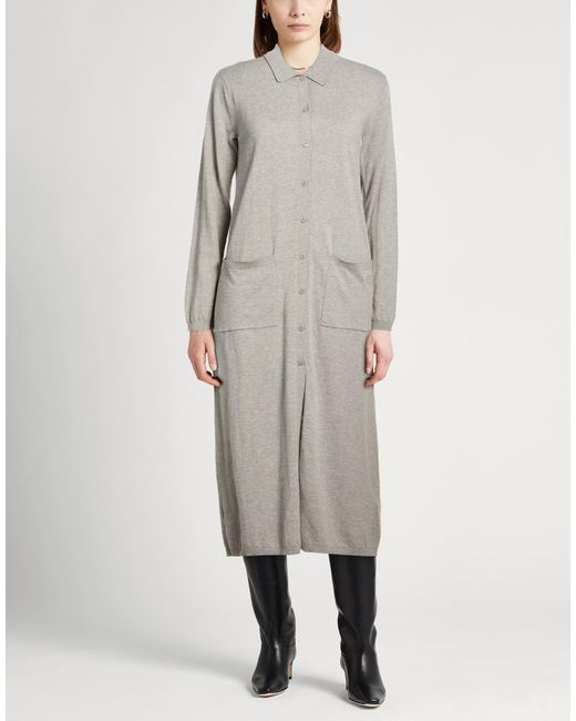 Semicouture Gray Cardigans