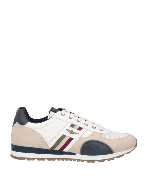 Aeronautica Militare White Sneakers for men