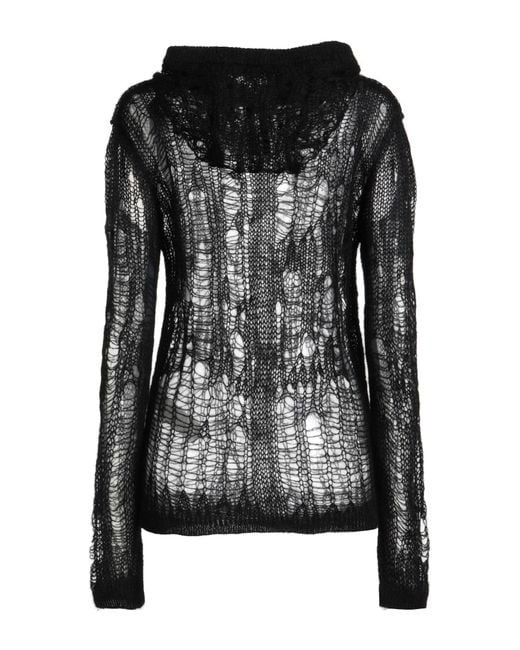 Pullover Rick Owens de color Black