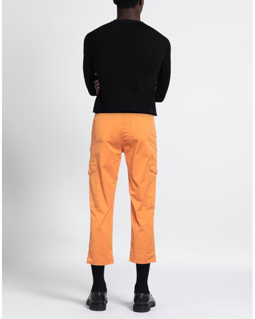 Berna Orange Pants for men