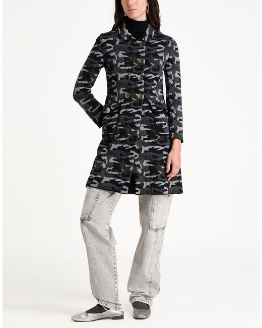 Charlott Black Coat Wool