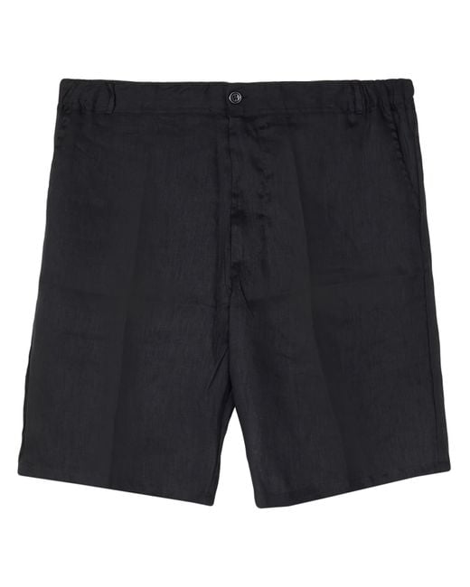 Franzese Collection Blue Shorts & Bermuda Shorts Linen for men