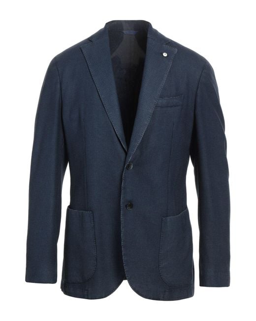 L.b.m. 1911 Blue Blazer Wool for men