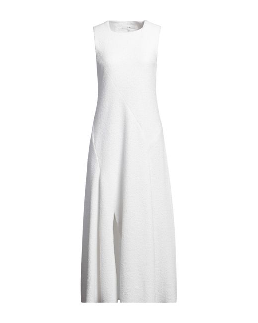 Tibi White Maxi Dress