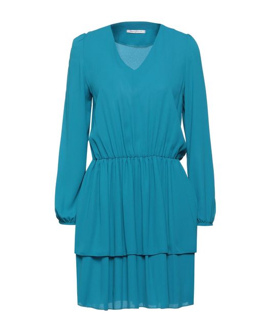Biancoghiaccio Blue Mini Dress