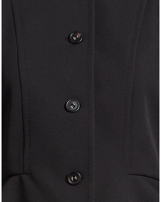 Max Mara Black Jacket Polyester, Elastane
