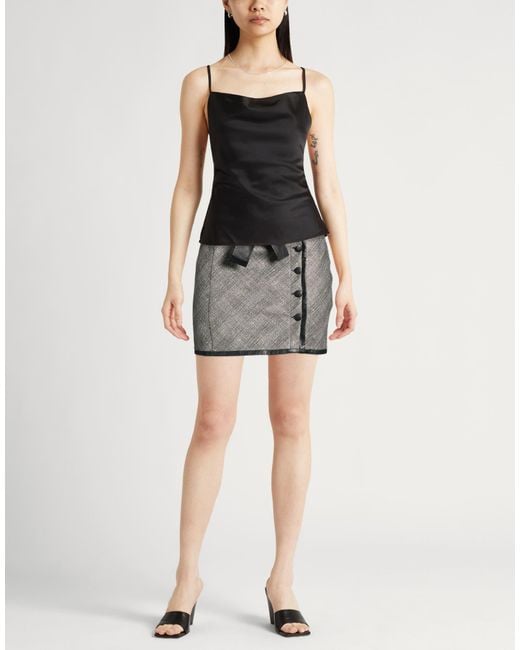 Liu Jo Gray Mini Skirts