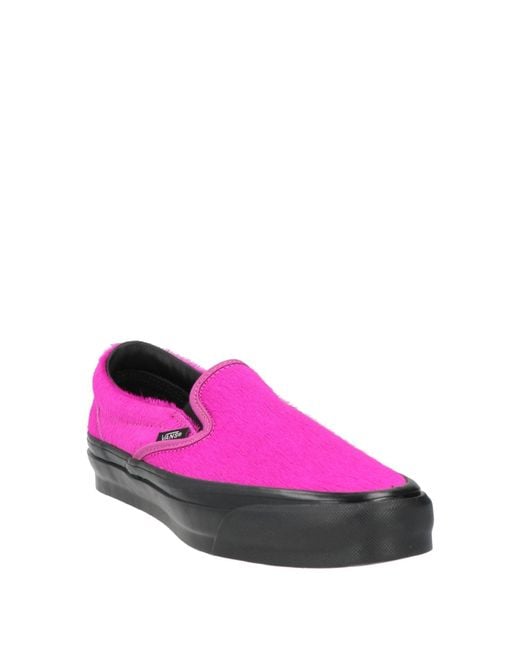 Vans Pink Sneakers Leather