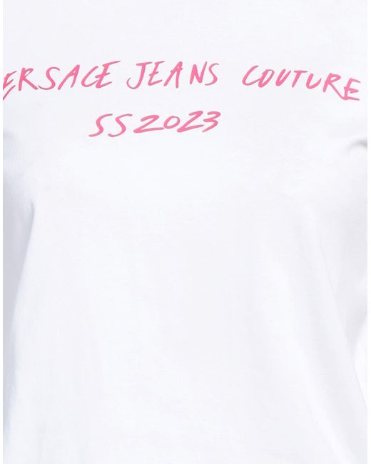 Versace White T-Shirt Cotton
