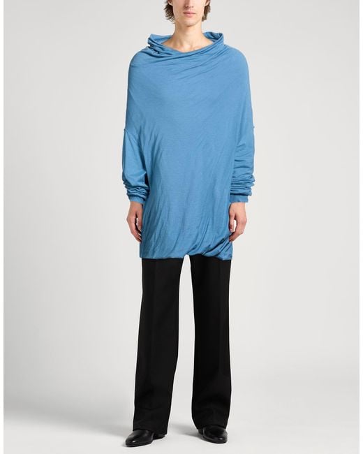 Rick Owens Blue T-Shirt for men