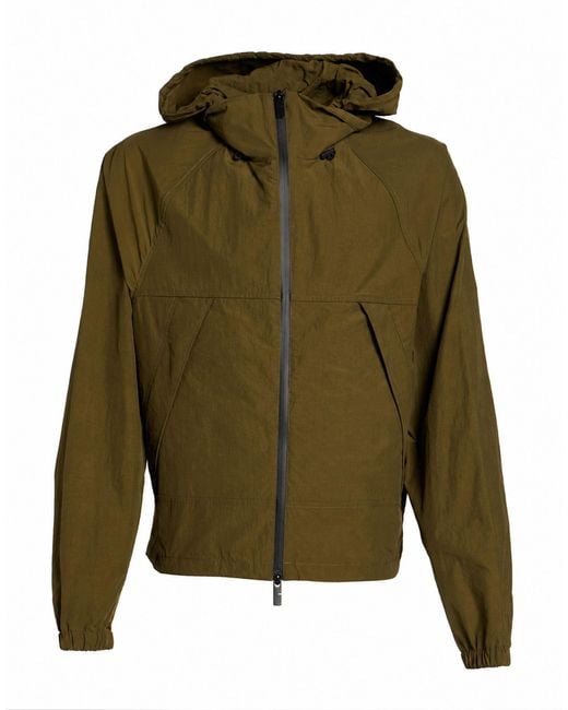 Burberry Green Jacket Polyamide, Cotton for men