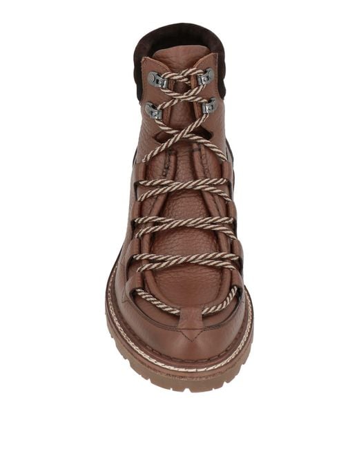 Doucal's Brown Ankle Boots for men