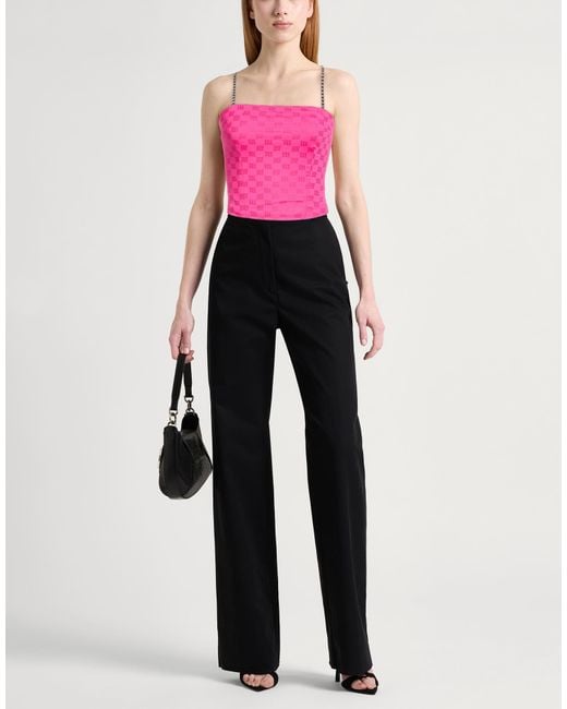 M I S B H V Pink Fuchsia Top Polyamide, Elastane