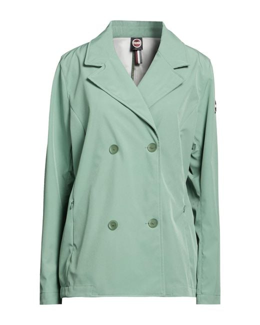 Colmar Green Jacket Polyester, Elastane
