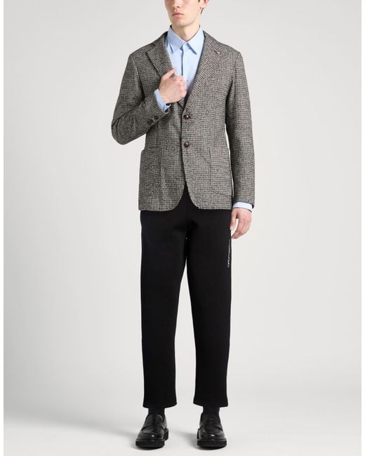 Peuterey Black Pants Cotton, Polyester for men