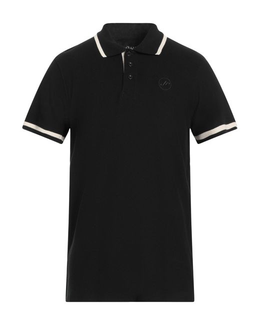 John Richmond Black Polo Shirt for men