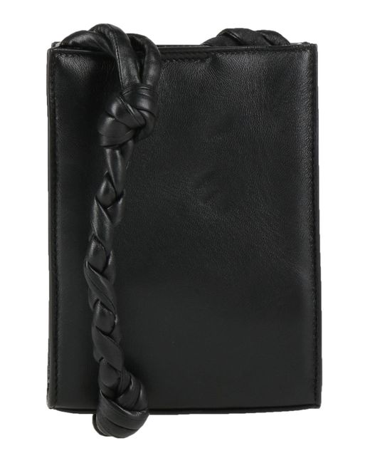 Jil Sander Black Cross-Body Bag Leather