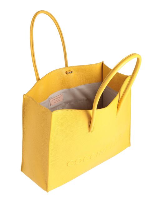 Coccinelle Yellow Handbag