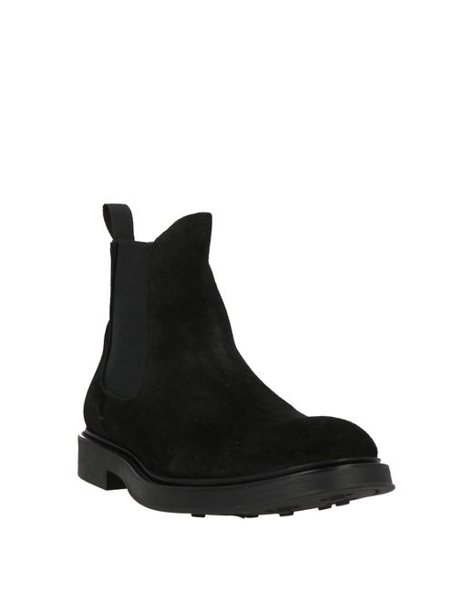 Roberto Botticelli Black Ankle Boots for men