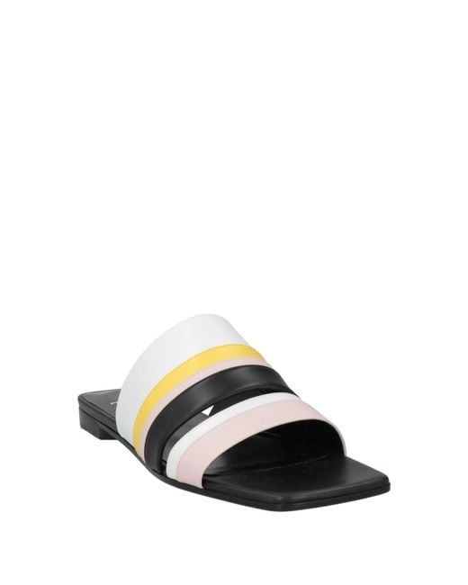 Pierre Hardy White Sandals