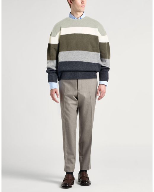 Emporio Armani Gray Sweaters for men