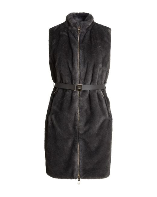 DUNO Black Shearling & Teddy
