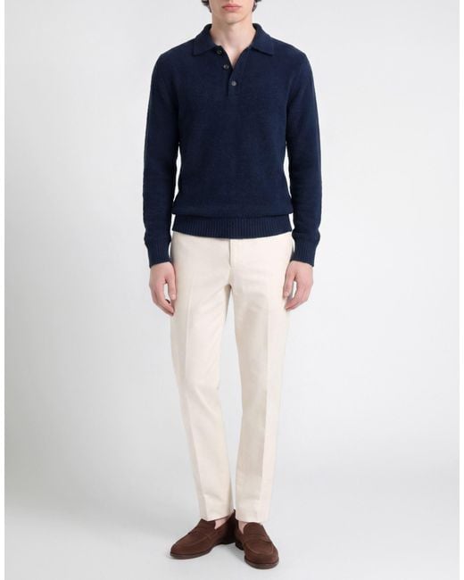 Gran Sasso Blue Jumper for men