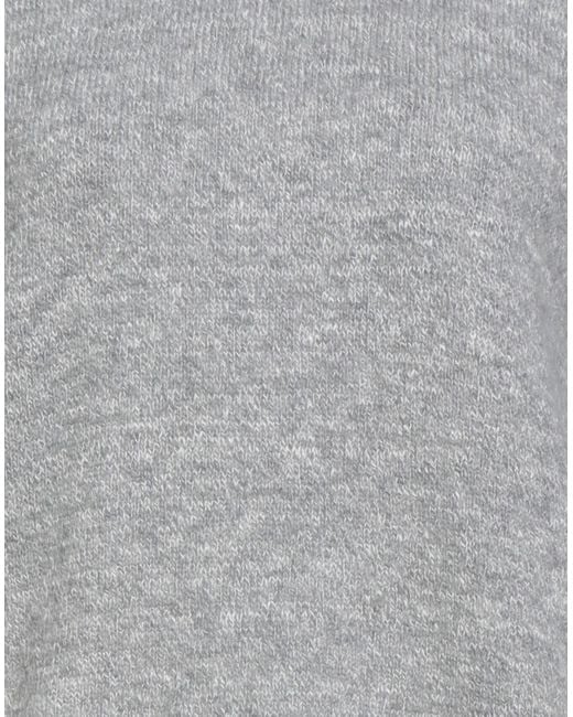 Anneclaire Gray Turtleneck Wool, Silk