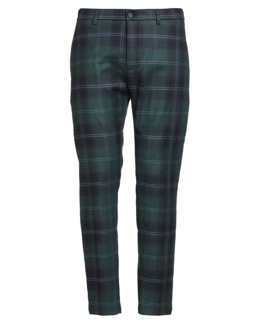 Department 5 Blue Pants Polyester, Polyamide, Viscose, Wool, Elastane for men