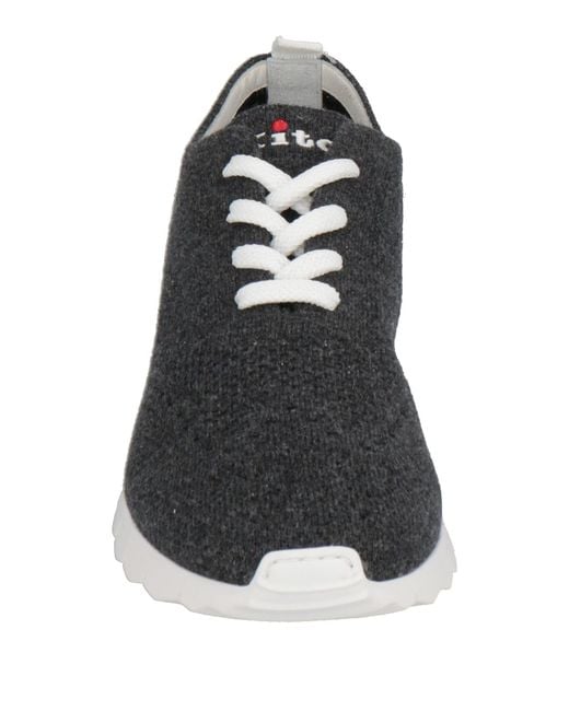Kiton Black Sneakers for men