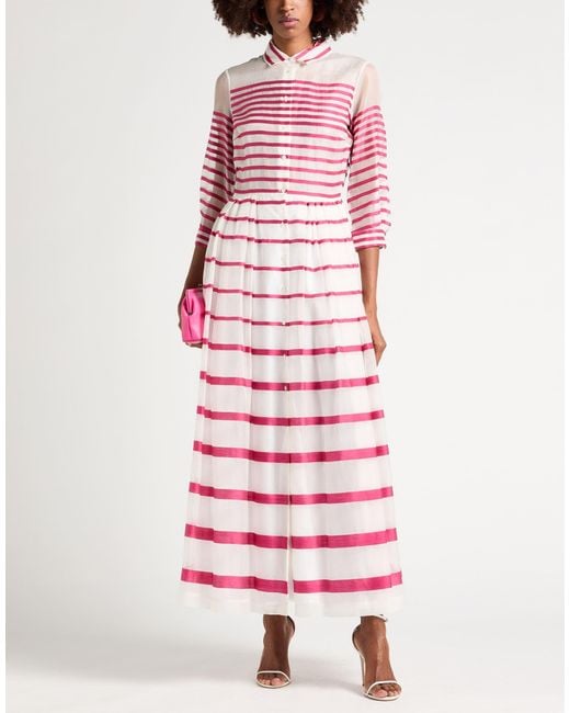 Vestito Lungo di Sara Roka in Pink