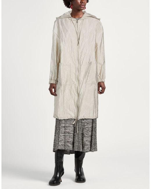 Giorgio Brato White Overcoat & Trench Coat