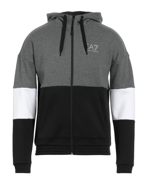 Felpa di EA7 in Gray da Uomo