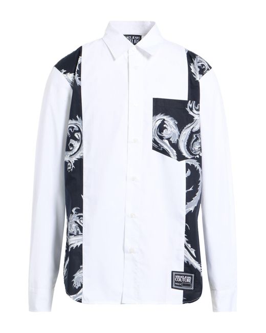 Versace Jeans Couture White Shirts for men