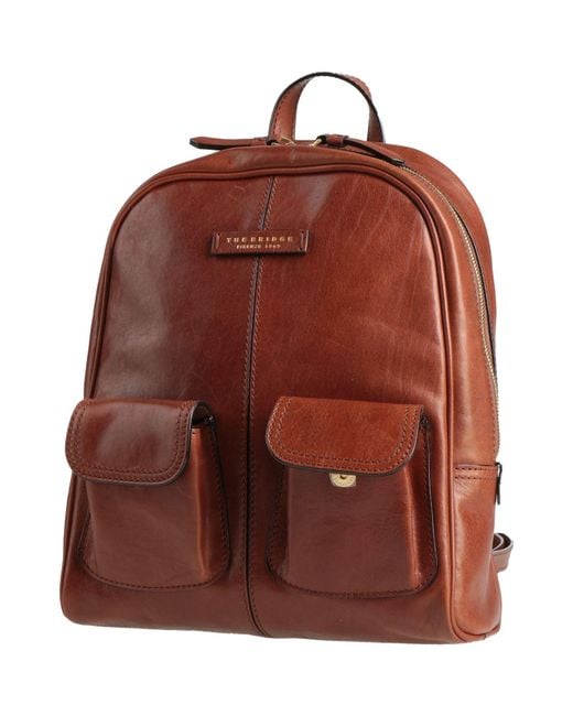 The Bridge Brown Backpack Leather