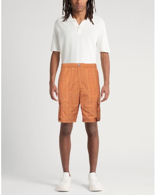 Marni Orange Shorts & Bermuda Shorts Virgin Wool for men