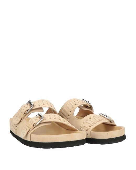 Isabel Marant White Sandals Calfskin