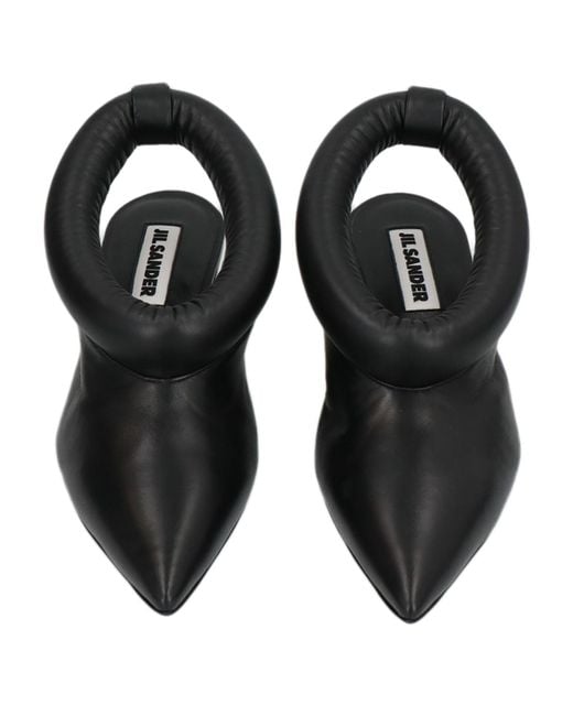 Jil Sander Black Pumps