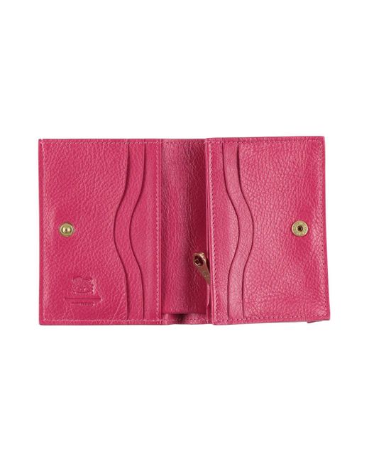 Il Bisonte Pink Wallet