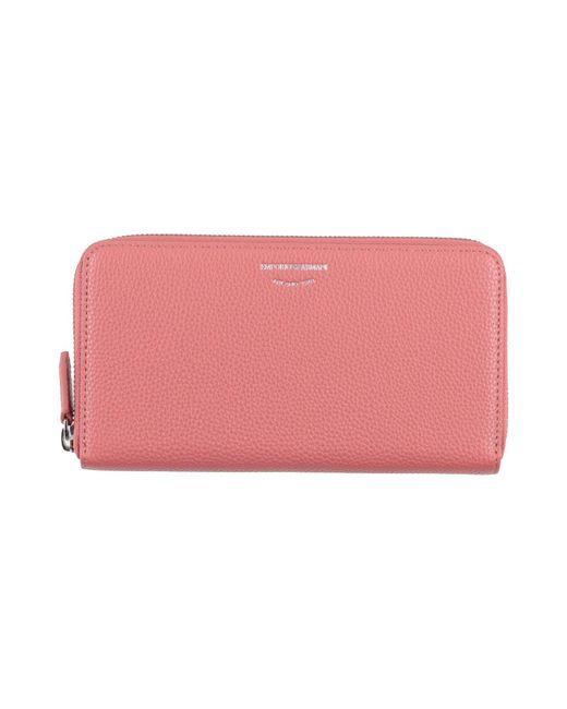 Emporio Armani Pink Wallets