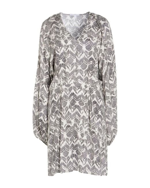 Patrizia Pepe Gray Mini Dress