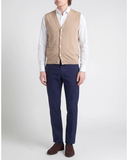 Gran Sasso Natural Cardigan Cotton for men