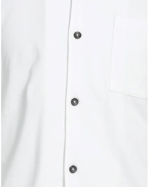 Heritage White Polo Shirt for men